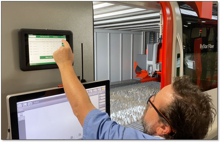 Production data collection